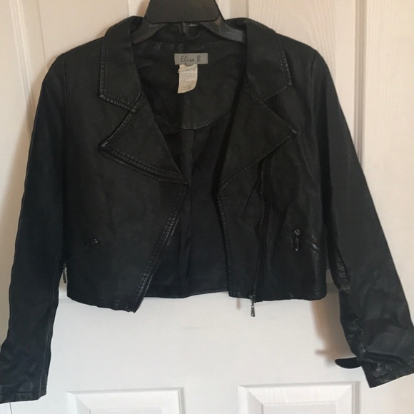 Elisa B leather jacket in great condition - Picture 1 of 3